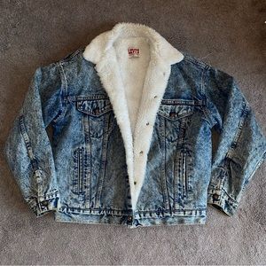 Levi’s Sherpa Lined Denim Jacket
